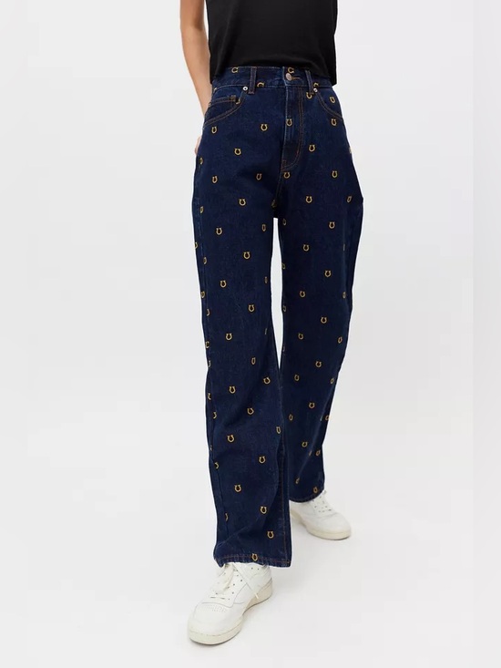 Urban Outfitters Denim - URBAN OUTFITTERS BDG High-Waisted Cowboy Jeans Horseshoe Dark Blue Denim Size 26